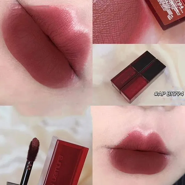 Son Kem Shu Uemura Amplified Liquid Pigment BR 794 Màu Đỏ Đất
