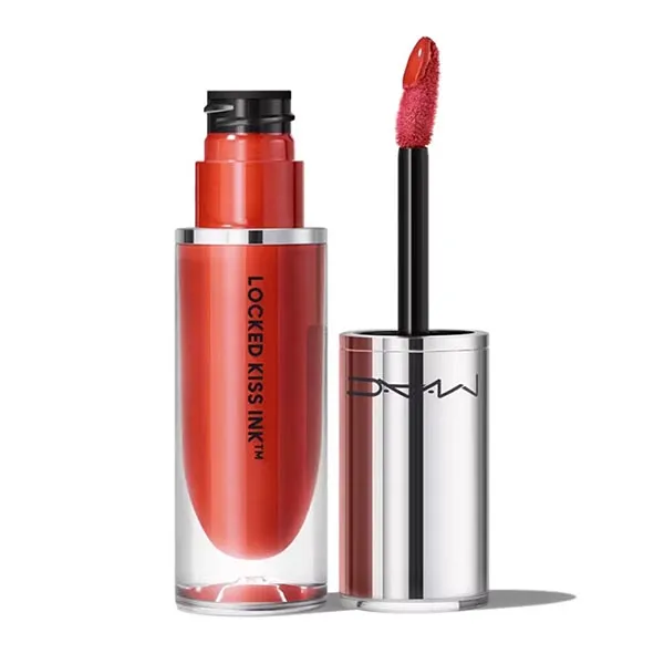 Son MAC Locked Kiss Ink™ 24HR Lipcolour-Lipstick 92 Brazen Màu Đỏ Cam - Son Môi - Vua Hàng Hiệu