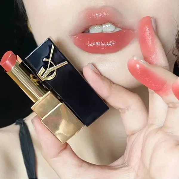 Son Yves Saint Laurent YSL The Bold High Pigment Lipstick 10 Brazen Nude Màu Hồng Nude - Son Môi - Vua Hàng Hiệu