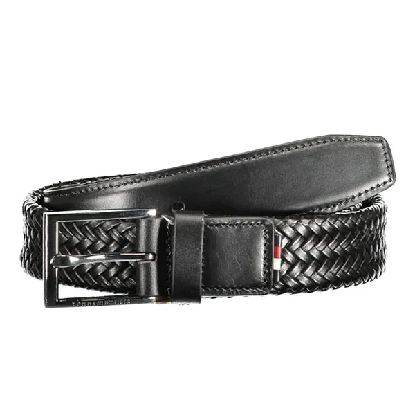Thắt Lưng Tommy Hilfiger AM0AM07971_NERO_BDS Màu Đen Size 90 - Thắt lưng - Vua Hàng Hiệu