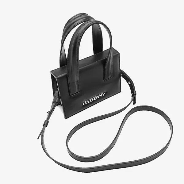 Túi Cầm Tay Misbhv Trinity Mini Handbag Black Màu Đen - Túi xách - Vua Hàng Hiệu