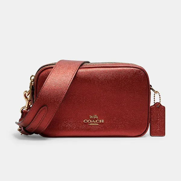 Túi Đeo Chéo Coach Jes Crossbody 20 C1300 Màu Đỏ Vua Hàng Hiệu