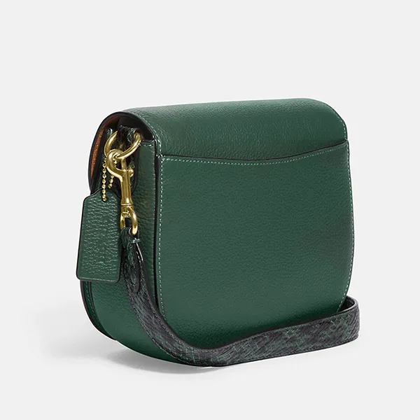 Túi Đeo Chéo Coach Morgan Saddle Bag CE566 Màu Xanh Lá - Túi xách - Vua Hàng Hiệu