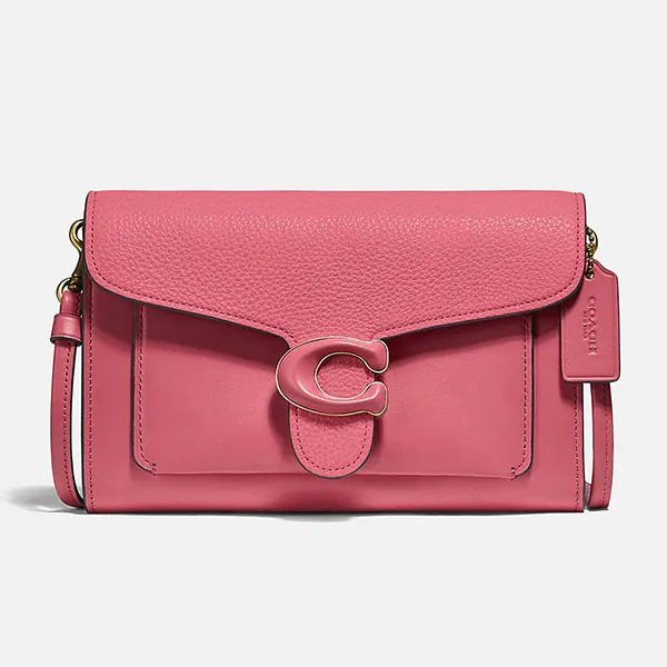 Túi Đeo Chéo Nữ Coach Tabby Chain Clutch C0869 Màu Hồng