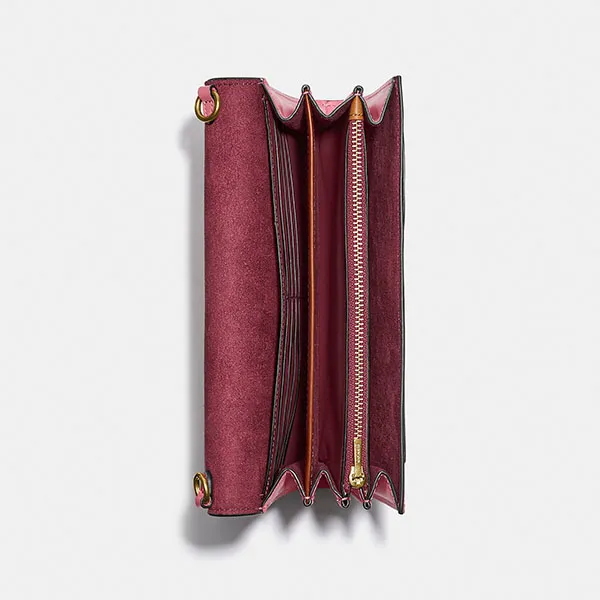 Túi Đeo Chéo Nữ Coach Tabby Chain Clutch C0869 Màu Hồng