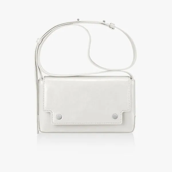 Túi Đeo Chéo Find Kapoor Marc Bag 18 Crinkled Ivory Màu Trắng