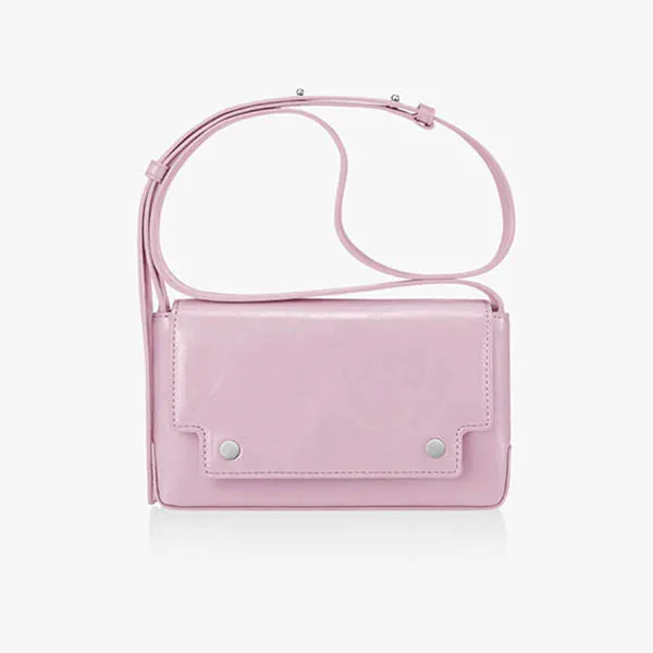 Túi Đeo Chéo Find Kapoor Marc Bag 18 Crinkled Purple Pink Màu Hồng