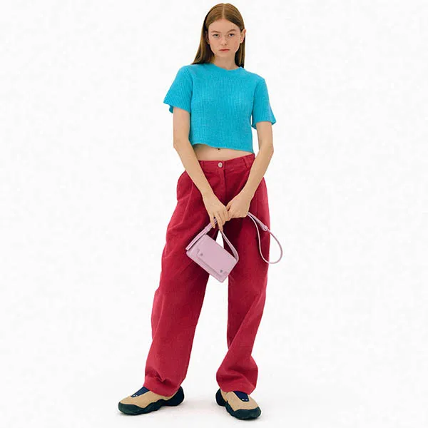 Túi Đeo Chéo Find Kapoor Marc Bag 18 Crinkled Purple Pink Màu Hồng