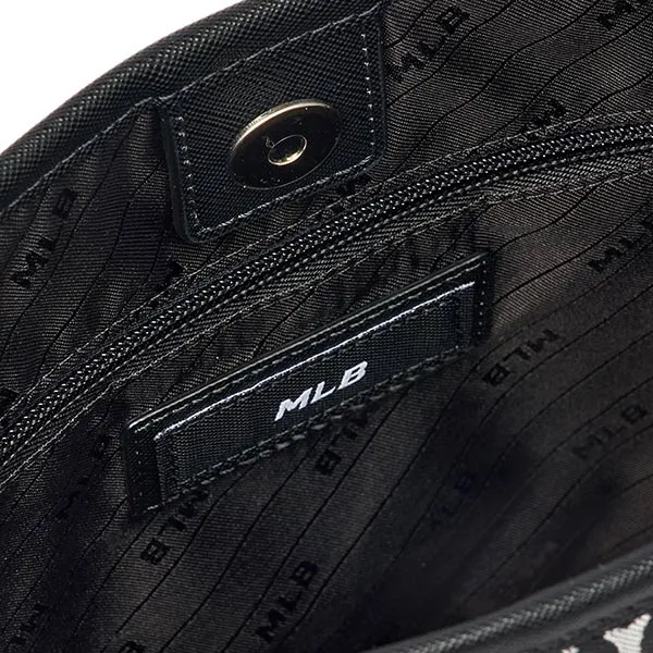 Túi Đeo Chéo Nữ MLB Big Classic Monogram Jacquard New Bucket Bag New York Yankees 3ABML023N-50BKS Màu Đen
