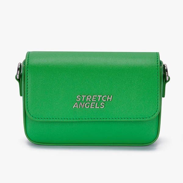 Túi Đeo Chéo Stretch Angels Logo Shoulder Bag Màu Xanh Green - 4