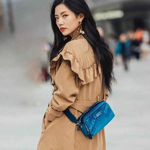 Túi Đeo Chéo Stretch Angels Màu Xanh Dương - Túi xách - Vua Hàng Hiệu