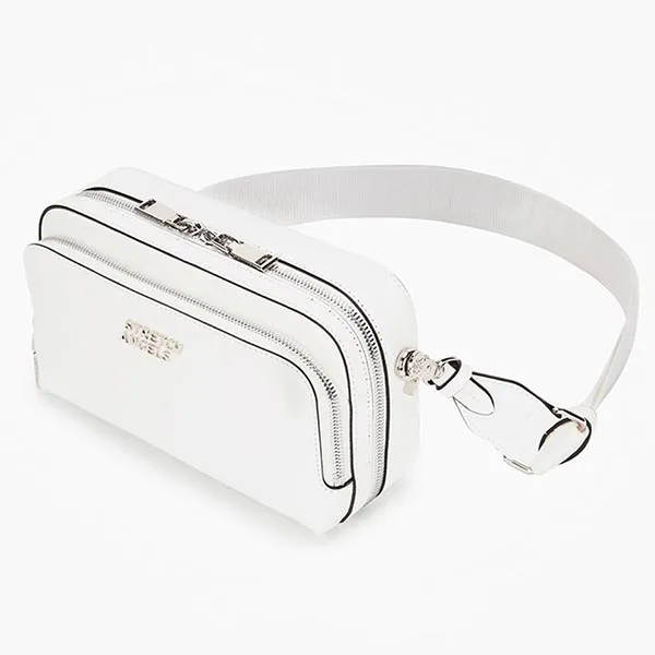 Túi Đeo Chéo Stretch Angels New Basic Panini Bag Off White Color Màu Trắng