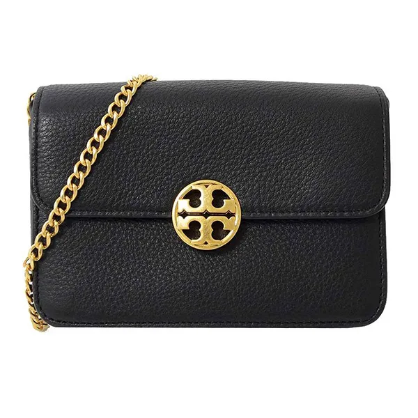 Túi Đeo Chéo Tory Burch Chelsea Mini Logo Màu Đen - Túi xách - Vua Hàng Hiệu