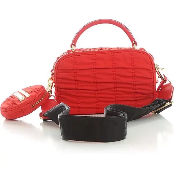 Túi Đeo Chéo Versace Jeans Couture Mala Màu Đỏ