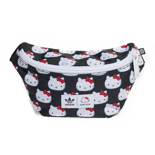 Túi Đeo Hông Adidas Originals X Hello Kitty Waist Bag HK7162 Màu Đen Trắng - Túi xách - Vua Hàng Hiệu