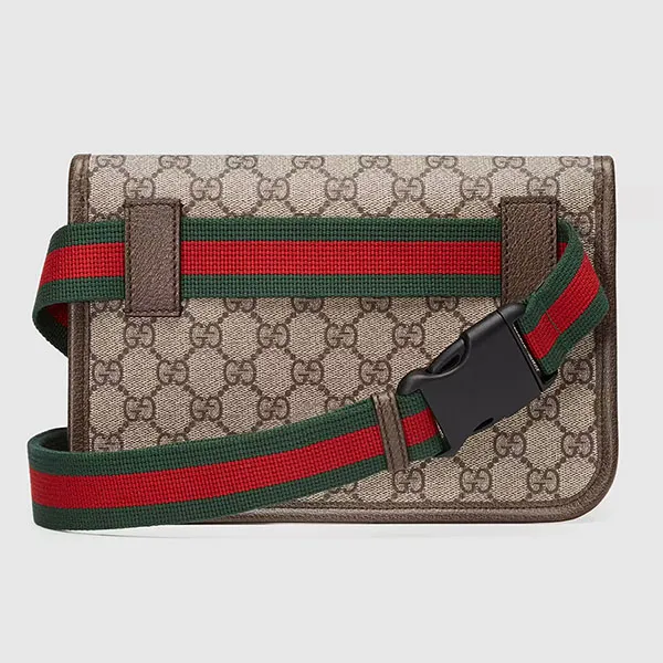 Túi Đeo Hông Gucci Neo Vintage GG Supreme Belt Bag 493930 9C2VT 8745 Màu Nâu - Túi xách - Vua Hàng Hiệu