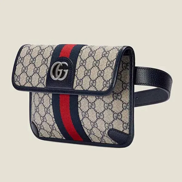 Túi Đeo Hông Gucci Ophidia Màu Xanh Xám - Túi xách - Vua Hàng Hiệu