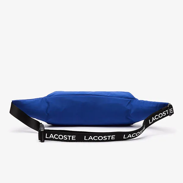 Túi Đeo Hông Lacoste Freedom Logo Band Color Màu Xanh Đen