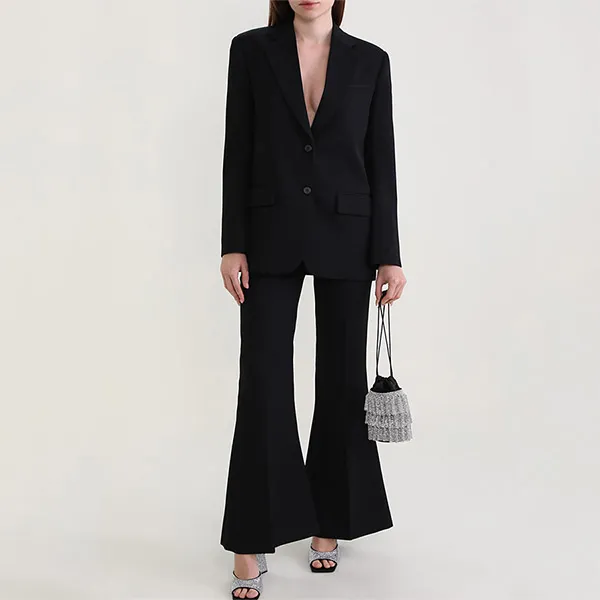 Túi Đeo Vai Alexander Wang Drawstring Pouch In Crystal Mesh Màu Bạc - Túi xách - Vua Hàng Hiệu