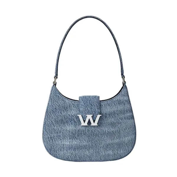 Túi Đeo Vai Alexander Wang W Legacy Small Hobo In Denim 20223R02T486 Màu Xanh Denim - Túi xách - Vua Hàng Hiệu
