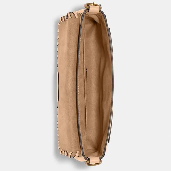 Túi Đeo Vai Coach Jade Shoulder Bag With Whipstitch 91025 Màu Nude - Túi xách - Vua Hàng Hiệu