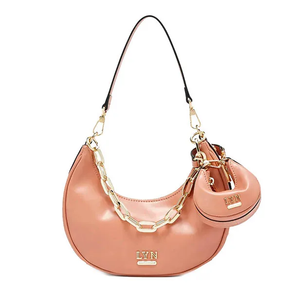 Túi Đeo Vai Lyn Diva Hobo Shoulder Bags LL23SBF283 Màu Cam