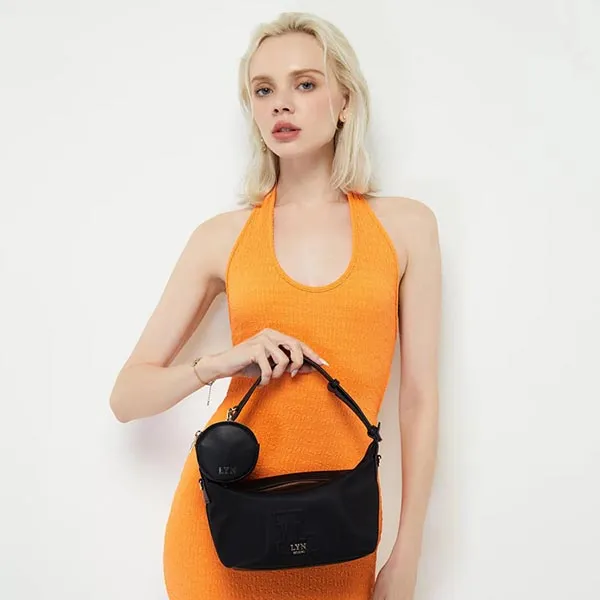 Túi Đeo Vai Lyn Jasmine Shoulder Bags LL23CBF090 Màu Đen