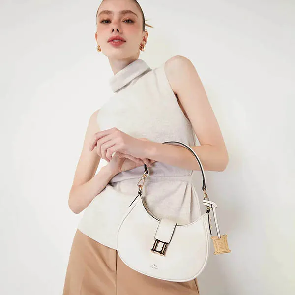 Túi Đeo Vai Lyn Rivera Shoulder Bags LL22FBS080 Màu Trắng - Túi xách - Vua Hàng Hiệu