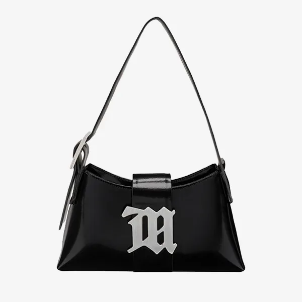 Túi Đeo Vai Misbhv Leather Shoulder Bag Mini Black Màu Đen - Túi xách - Vua Hàng Hiệu