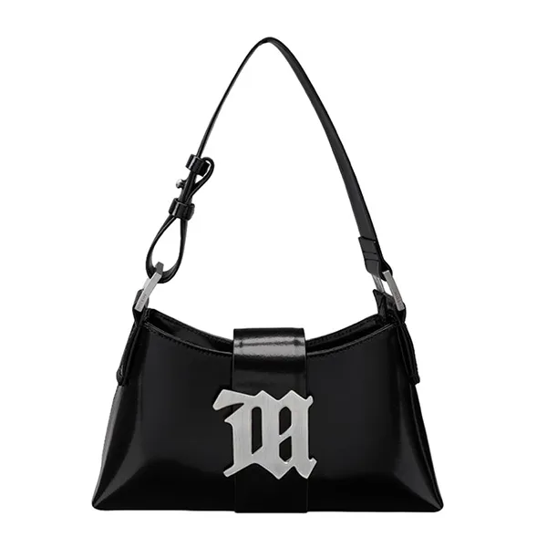 Túi Đeo Vai Misbhv Leather Shoulder Bag Small Black Màu Đen - Túi xách - Vua Hàng Hiệu