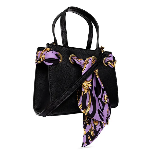 Túi Đeo Vai Versace Jeans Couture Small Tote Shoulder Bag Black Faux Leather 73VA4BAA ZS467-899 Màu Đen - Túi xách - Vua Hàng Hiệu