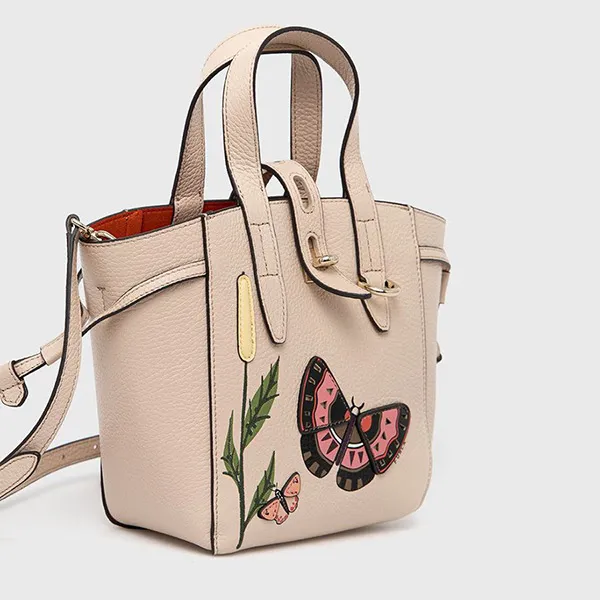 Túi Tote Furla Net Tote Mini BASRFUA_BX0674_B4K00 Màu Nude