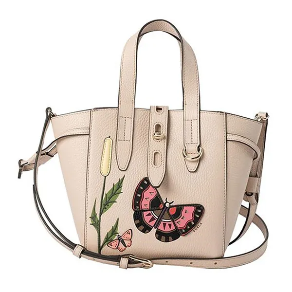 Túi Tote Furla Net Tote Mini BASRFUA_BX0674_B4K00 Màu Nude