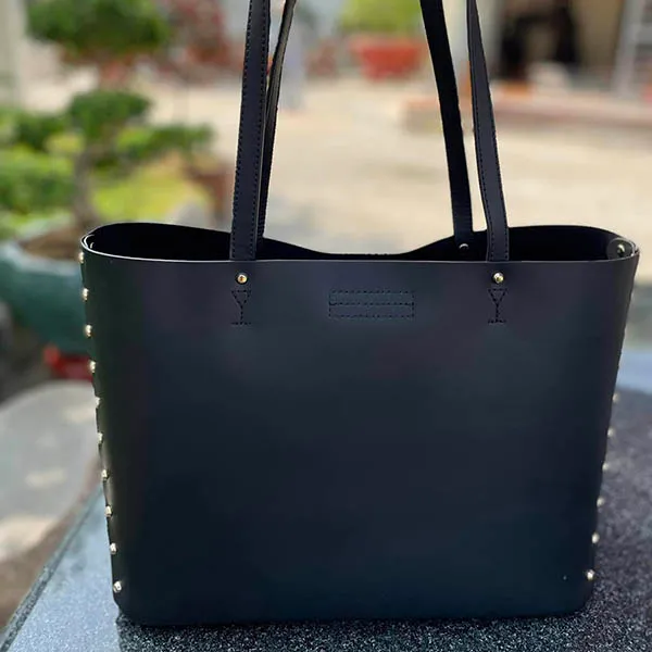 Túi Tote Michael Kors MK Hattan Màu Đen