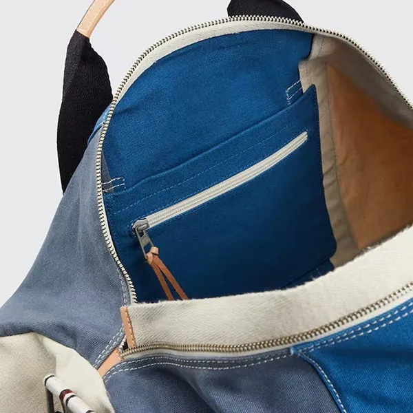 Túi Trống Tommy Hilfiger Large Canvas Duffle Bag AM08467 Phối Màu