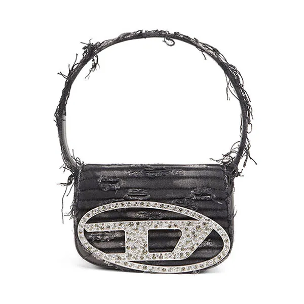 Túi Xách Diesel 1DR Shoulder Bag Diesel X08396 P4993 T8013 Màu Đen - Túi xách - Vua Hàng Hiệu