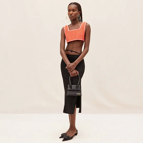 Túi Xách Jacquemus Le Chiquito Moyen 213BA002-3000-990 Màu Đen - Túi xách - Vua Hàng Hiệu