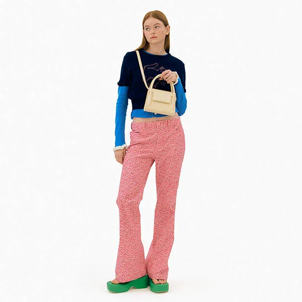 Túi Xách Tay Find Kapoor Marty Bag 18 Crinkled – Cream Màu Kem