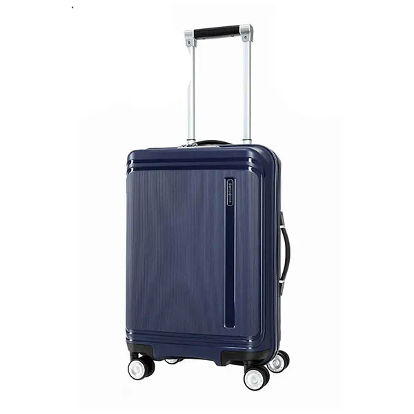 Vali Samsonite Hartlan Spinner Size 20 Inch Có Khóa Số Màu Xanh Blue - Túi xách - Vua Hàng Hiệu