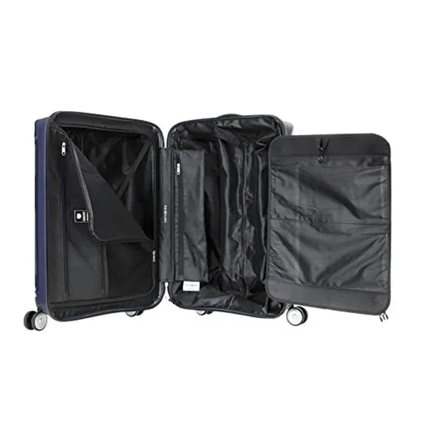 Vali Samsonite Hartlan Spinner Size 20 Inch Có Khóa Số Màu Xanh Blue - Túi xách - Vua Hàng Hiệu