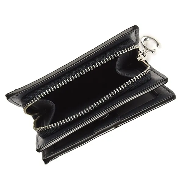 Ví Nữ Coach + Card Móc Khóa Boxed Snap Wallet And Picture Frame Bag Charm C6941 Màu Đen
