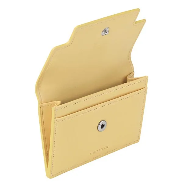 Ví Find Kapoor Marty Card Wallet Crinkled – Butter Màu Vàng - Túi xách - Vua Hàng Hiệu