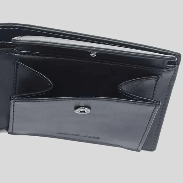 Ví Nam Michael Kors MK Cooper Billfold Wallet With Coin Pocket Admiral PL Blue 36U9LCRF3B Màu Xanh Navy - Túi xách - Vua Hàng Hiệu