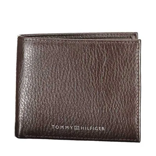 Ví Nam Tommy Hilfiger AM0AM08116_MARRONE_OHE Màu Nâu - Túi xách - Vua Hàng Hiệu