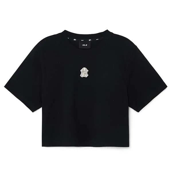 Áo Croptop Nữ MLB Logo New York Yankees 3FTSB0733-50BKS Màu Đen