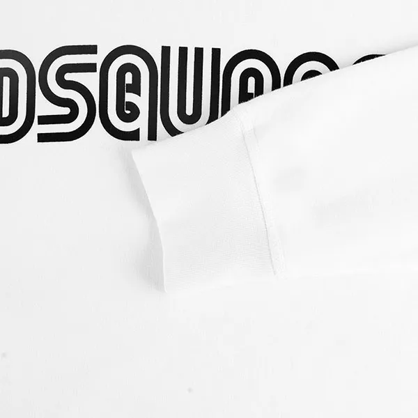Áo Nỉ Dsquared2 White Logo Printed S71GU0563 S25030 100 Màu Trắng - Thời trang - Vua Hàng Hiệu