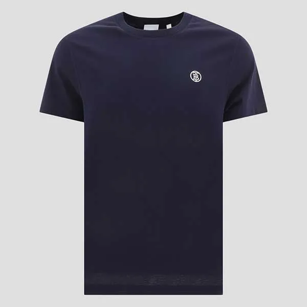 Áo Phông Nam Burberry Logo TB Embroidered 8056176 Tshirt Màu Xanh Navy Size XS - Thời trang - Vua Hàng Hiệu