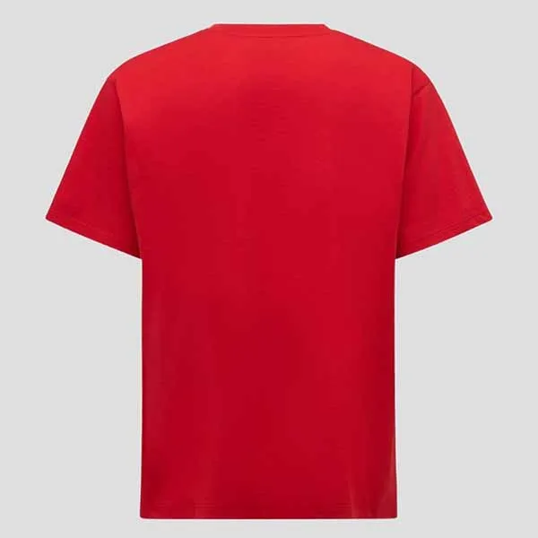 Áo Phông Gucci Geometric Block Logo 616036 XJDV9 6229 Màu Đỏ
