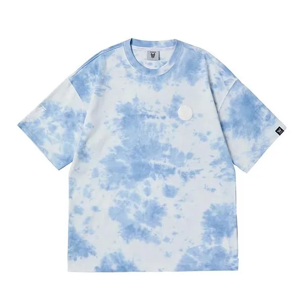Áo Phông LifeWork Tie-Dye Coin Wapen Short Sleeve T-shirt Màu Xanh Blue