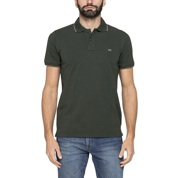 Áo Polo Carrera Jeans 819A0075A_798 Màu Xanh Rêu Đậm Size M